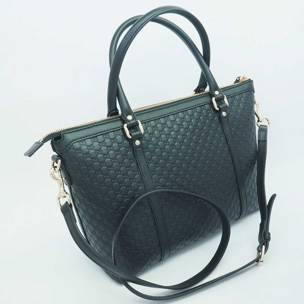 Gucci 2WAY Micro Handbag Shoulder sima Gold